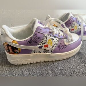 Custom Nike Air Force 1s - Hocus Pocus Sneakers